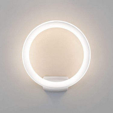 Уличный настенный светильник Ring 1710 Techno Led белый Уличный настенный светильник Ring 1710 Techno Led белый