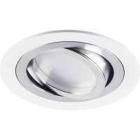 Встраиваемый светильник G5.3 белый-хром Feron DL2811 32643