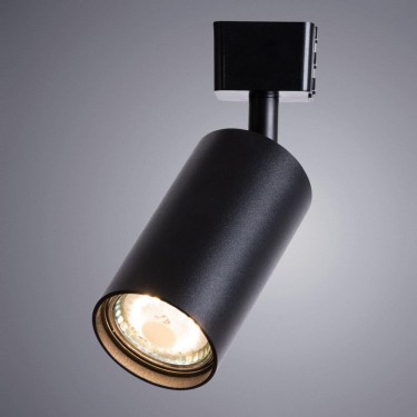 Трековый светильник Ridge GU10 черный A1518PL-1BK