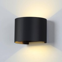 Фасадный светильник 1518 Techno LED Blade 3000К черный