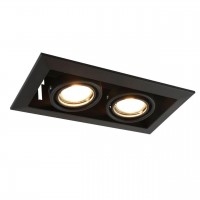 Карданный светильник Cardani Piccolo 2xGU10 черный A5941PL-2BK