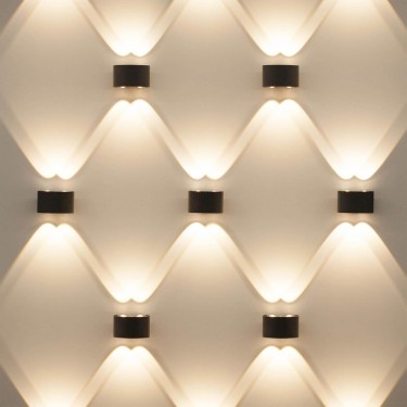 Фасадный светильник Twinky Double 1555 Techno LED белый