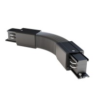 Коннектор гибкий Trinity черный TRA005CF-31B