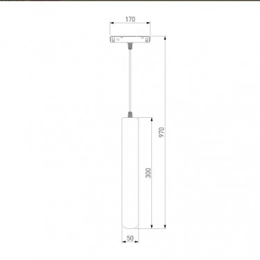 Магнитный светильник 6W 4200K P01 Slim Magnetic 85014/01