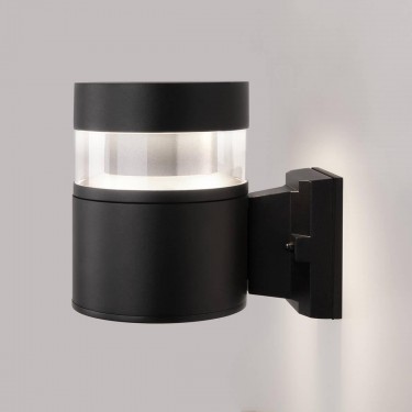 Уличный настенный светильник 1530 Techno Led чёрный Уличный настенный светильник 1530 Techno Led чёрный