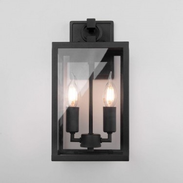 Уличный настенный светильник Candle 35150/D черный