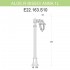 Уличный светильник Aloe R Bisso/Anna 1L E22.163.S10.BYF1R