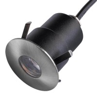Тротуарный светильник 5W 3000K никель Ipogeo 384315