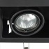 Кадранный светильник Metal Modern 2×GU10 черный DL008-2-02-B