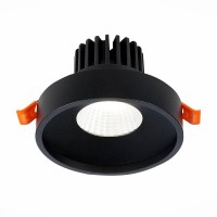 Встраиваемый светильник 10W 3000K черный ST751.438.10