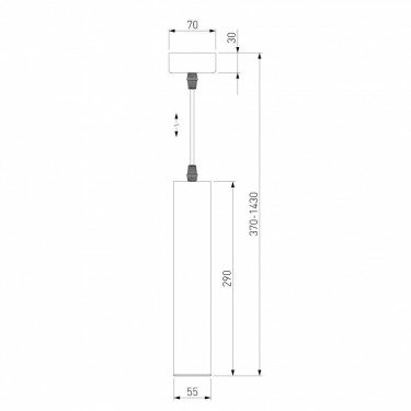Подвесной светильник Single 50161/1 Led