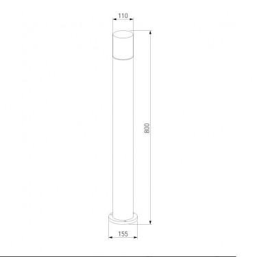Ландшафтный светильник Roil 35125/F E27 чёрный/дымчатый Ландшафтный светильник Roil 35125/F E27 чёрный/дымчатый