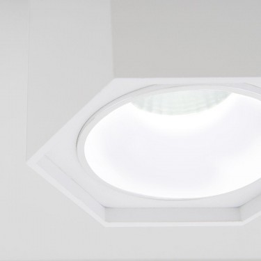 Накладной светильник 25037/LED 7W 4200K белый матовый