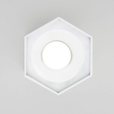 Накладной светильник 25037/LED 7W 4200K белый матовый