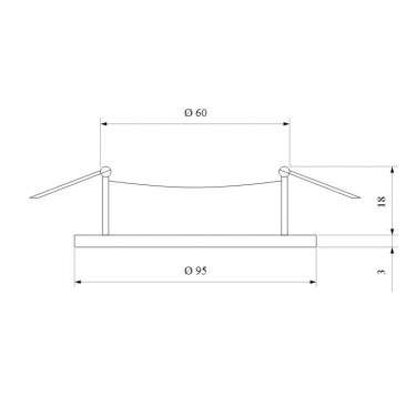 Встраиваемый светильник Dorma 25001/01 MR16 черный