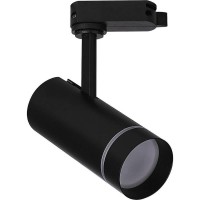 Трековый светильник 12W 4000K черный Feron AL106 32445