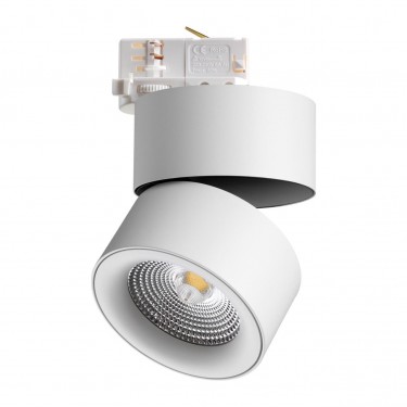 Трековый трёхфазный светильник 25W 4000K Groda 358788