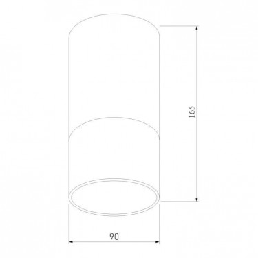 Уличный потолочный светильник Light LED 35139/H черный