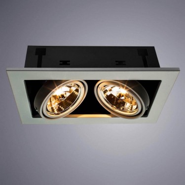 Карданный светильник Cardani Medio 2xG5.3 белый A5930PL-2WH
