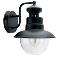 Уличный светильник на стену E27 черный Feron PL571 11597