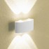 Фасадный светильник Twinky Double 1555 Techno LED белый