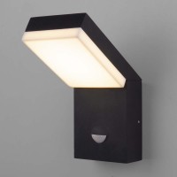 Уличный настенный светильник с датчиком Sensor 1541 Techno Led черный Уличный настенный светильник с датчиком Sensor 1541 Techno Led черный