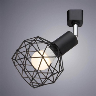 Трековый светильник Sospiro E14 черный A6141PL-1BK