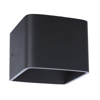Настенный светильник Scatola 3000K 5W черный A1423AP-1BK