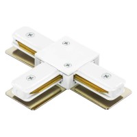 Коннектор T-образный Barra белый 502136 Коннектор T-образный Barra белый 502136