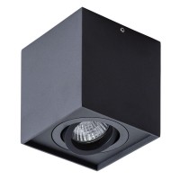 Потолочный светильник Factor GU10 черный A5544PL-1BK