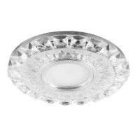 Встраиваемый светильник с белой LED подсветкой Feron CD922 28897