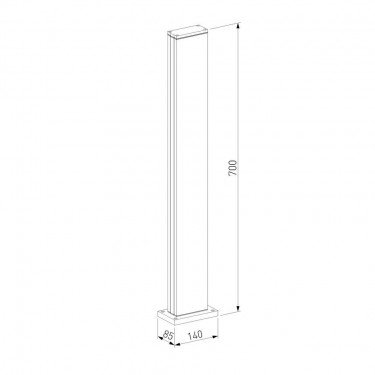 Ландшафтный светильник Flat 1538 Techno Led серый Ландшафтный светильник Flat 1538 Techno Led серый