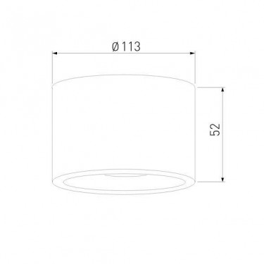 Уличный потолочные светильник 35141/H Light Led  4000К белый