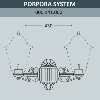 Консоль для паркового фонаря Porpora Sys 000.141.000.A0