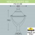 Ландшафтный фонарь NEW Lot/Beppe P50.115.000.LXH27