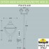 Парковый фонарь Ektor 4000/Midpilar/Beppe 2L LED GX-53 P50.372.A20.LXD6L