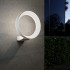 Уличный настенный светильник Ring 1710 Techno Led белый