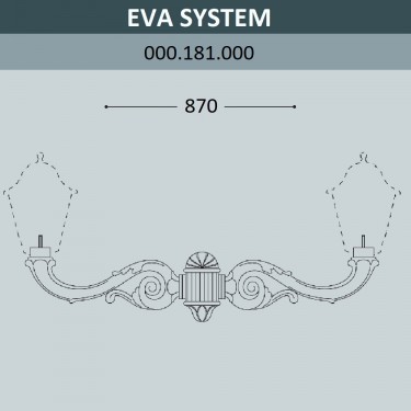 Консоль для паркового фонаря EVA Sys 000.181.000.A0