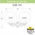 Настенный светильник Porpora/G300 G30.141.000.AXE27