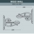 Консоль для паркового фонаря Bisso Wall 000.131.000.B0