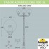 Парковый фонарь Tabor Adam/Globe 400 2L G40.205.M30.AYE27