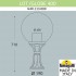 Ландшафтный фонарь Lot/Globe 400 G40.113.000.AYE27