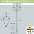 Парковый фонарь Horeb Adam/Simon 2L+1 U33.208.M21.AXH27