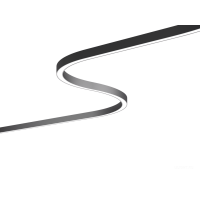 Линейный светильник Волна 1000mm 30W IP65 4000K черный