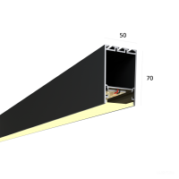 Линейный светильник LINE 5070 750mm 30W 3000K черный