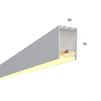 Линейный светильник LINE 5070 750mm 30W 3000K белый